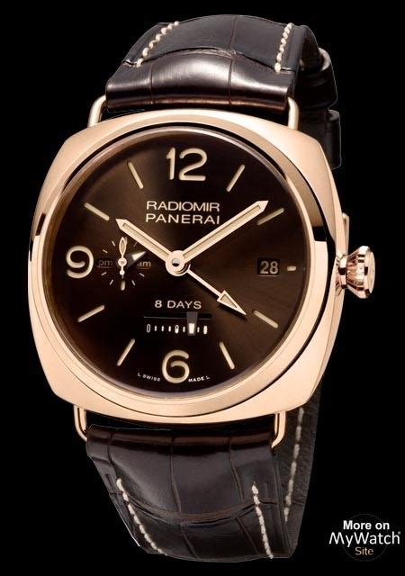 panerai radiomir 8 days gmt oro rosso special edition|Panerai Radiomir 8 Days GMT Oro Rosso PAM395 Price, Specs, .